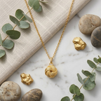 Textured Eternal Love Knot Necklace